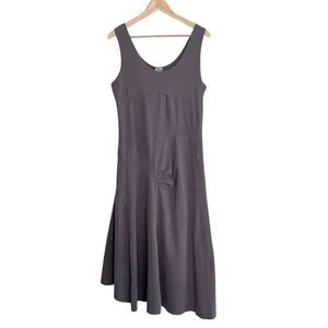 Lilith Asymmetrical Sleeveless Jersey Knit Dress